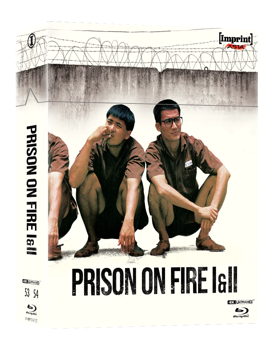 Prison On Fire (1987) / Prison On Fire II (1991) - 4K UHD + Blu-ray SteelBook + Hardback Booklet in Limited Edition Hardbox - Imprint Asia #53 - 54