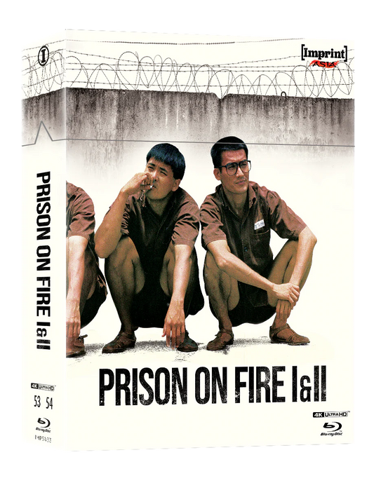 Prison On Fire (1987) / Prison On Fire II (1991) - 4K UHD + Blu-ray SteelBook + Hardback Booklet in Limited Edition Hardbox - Imprint Asia #53 - 54