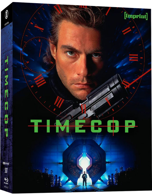 PRE-ORDER: Timecop (1994) - 4K UHD + Blu-ray Limited Edition Lenticular Hardcase + Hardcover Booklet + Poster - Imprint Collection #587