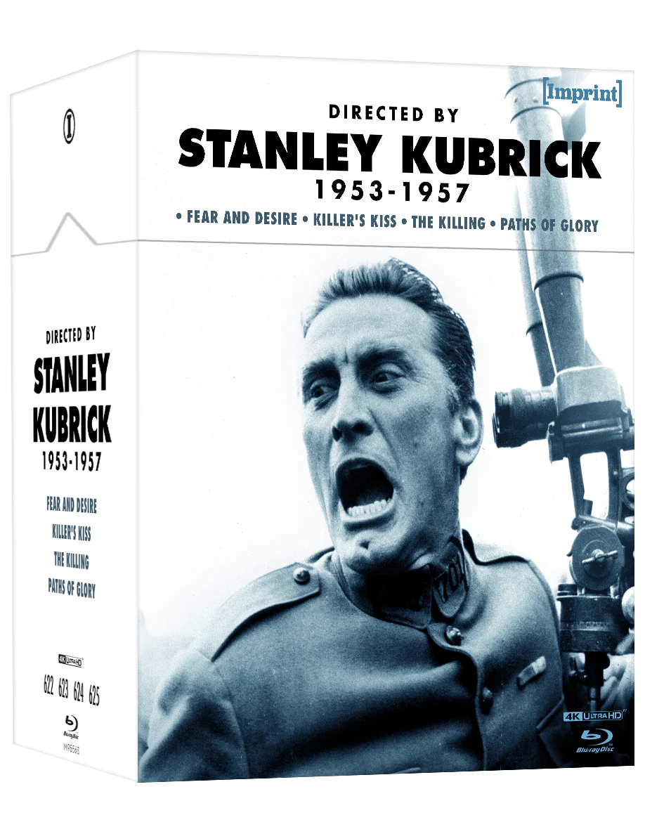 PRE-ORDER: Directed By... Stanley Kubrick (1953 - 1957) - 4K UHD + Blu-ray Limited Edition Hardbox + Hardcover Booklets - Imprint Collection #622 - 625