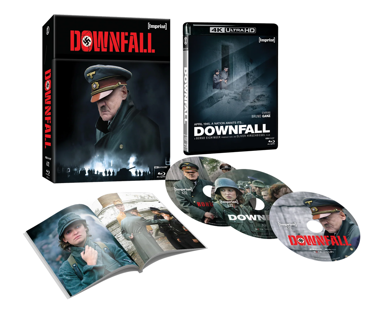 DOWNFALL (2004) - LIMITED EDITION 4K UHD + BLU-RAY (REGION FREE) HARDBOX + HARDCOVER BOOKLET - IMPRINT COLLECTION #632