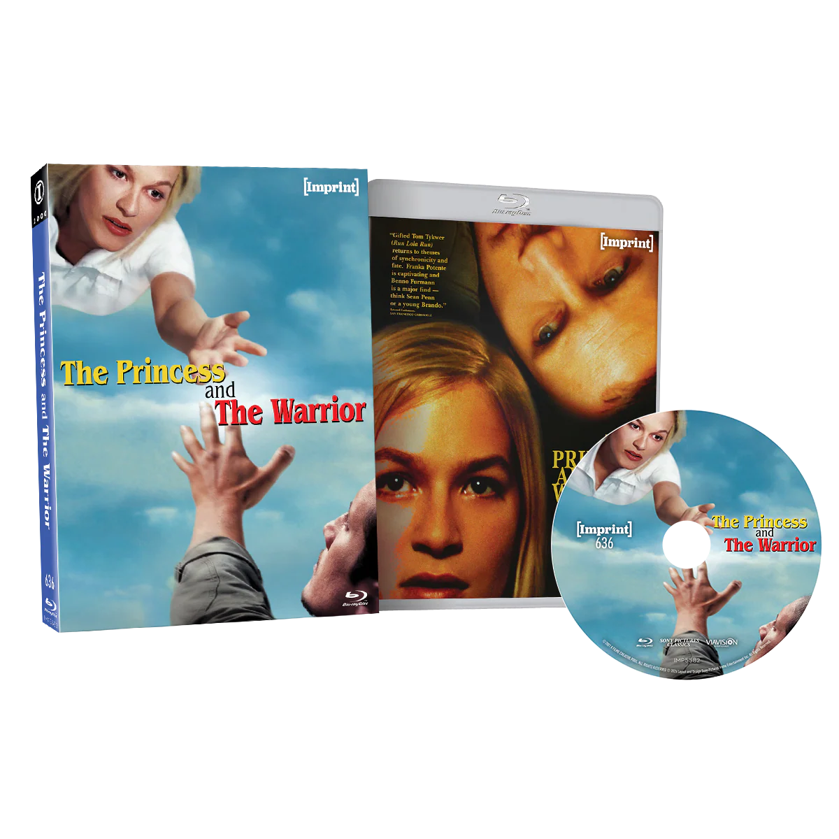 THE PRINCESS AND THE WARRIOR (2000) - LIMITED EDITION BLU-RAY (REGION FREE) - IMPRINT COLLECTION #636