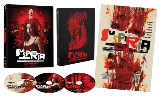 PRE-ORDER: Suspiria (2018) - 4K UHD + Blu-ray SteelBook + Poster in Limited Edition Lenticular Hardcase - Imprint Collection #356