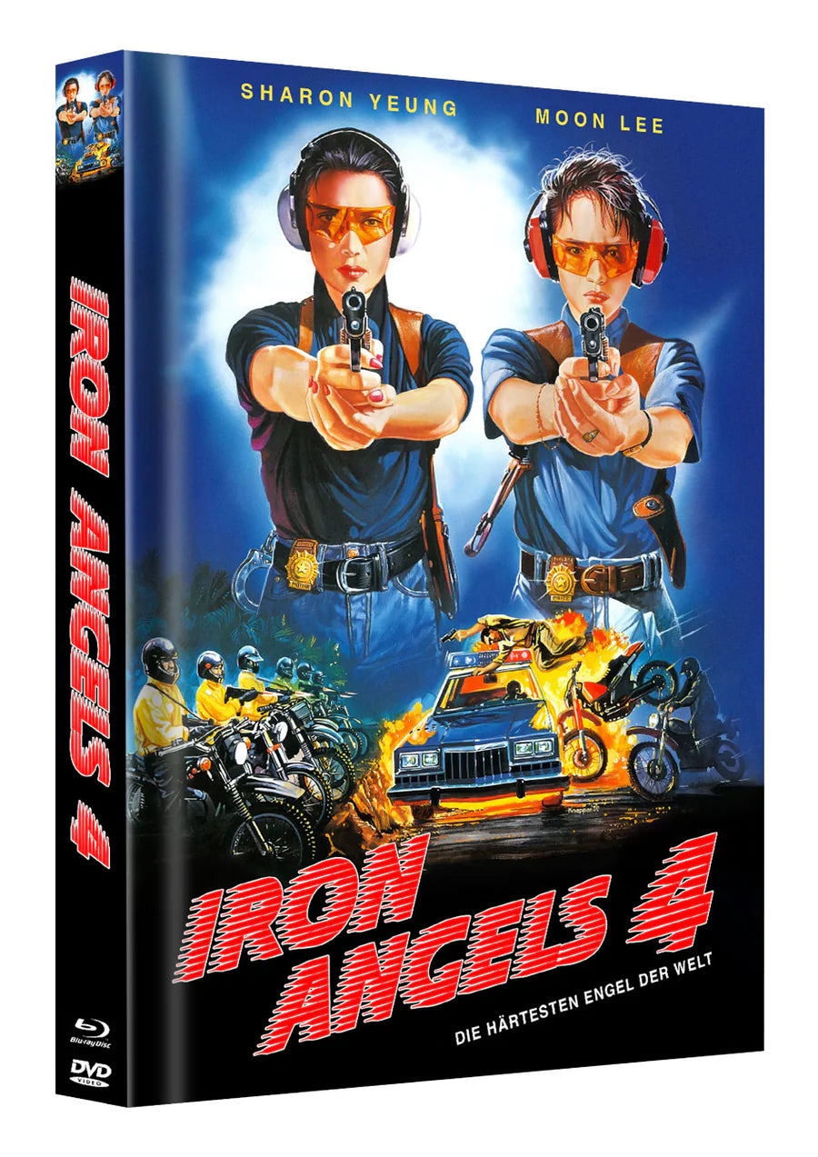 Iron Angels 4 Limited Edition Mediabook Cover A Blu-Ray + DVD (Region B) (Import/Retrogold 63)