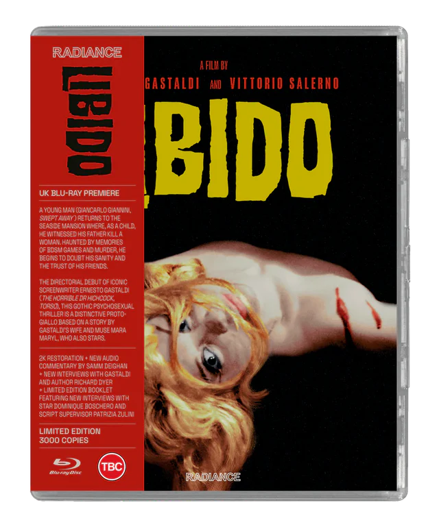 PRE-ORDER: Libido Limited Edition Blu-Ray (Region B)