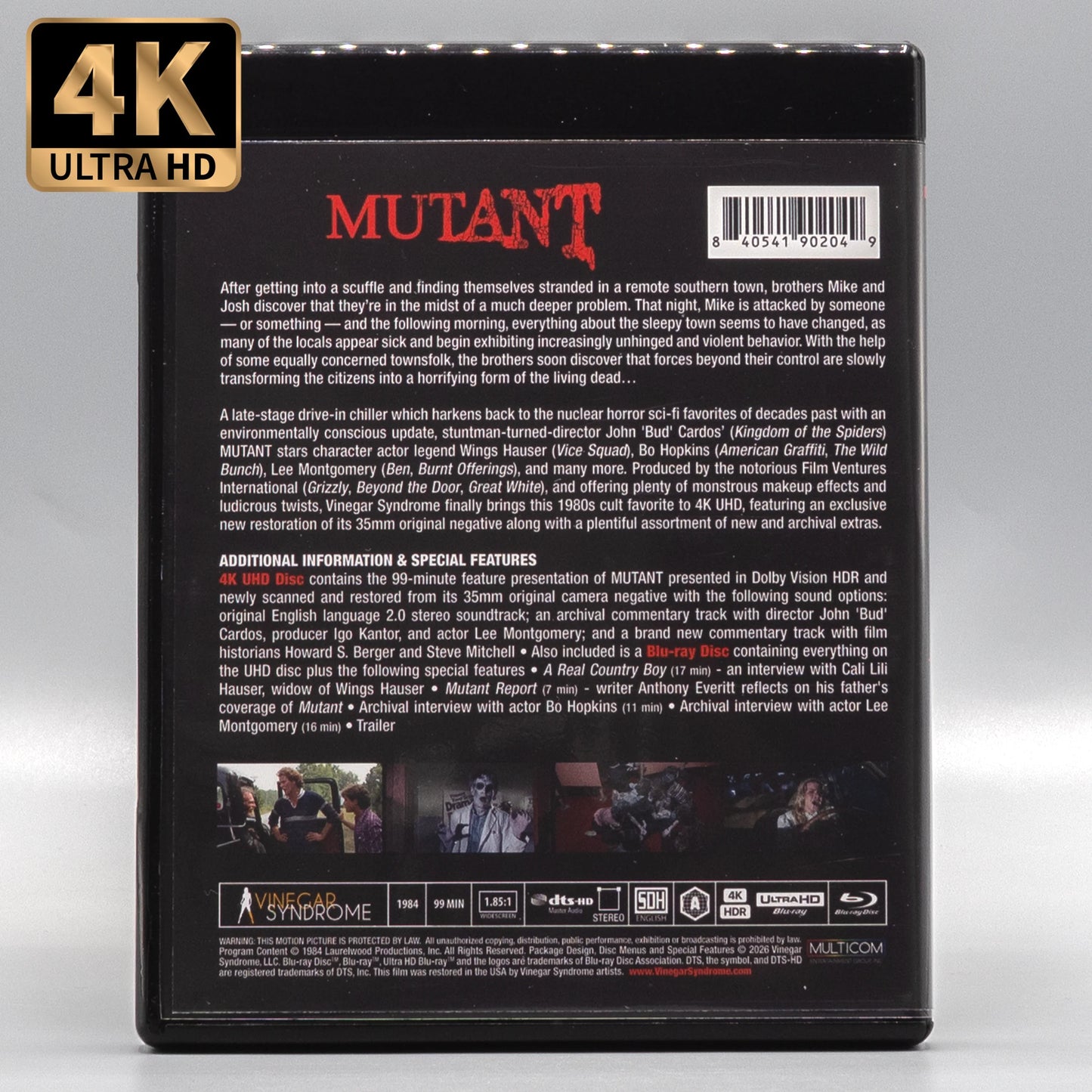 Mutant with Limited Edition Slipcover 4K UHD