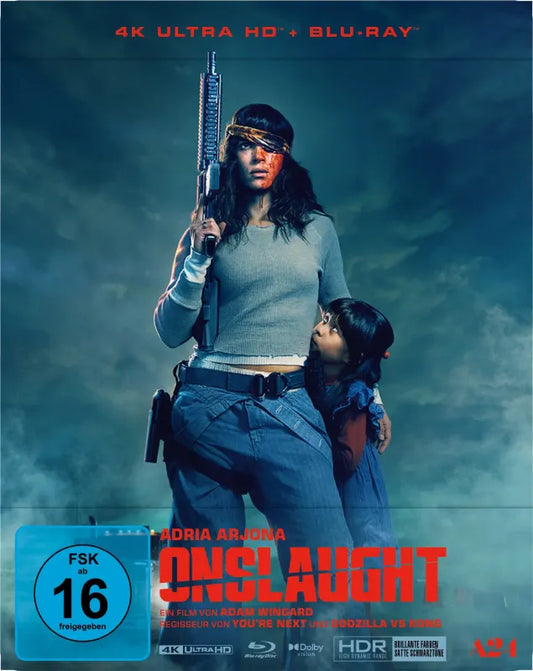 PRE-ORDER: Onslaught Limited Edition Steelbook (4K-UHD+Blu-ray/Region B) (Import/Plaion Pictures)