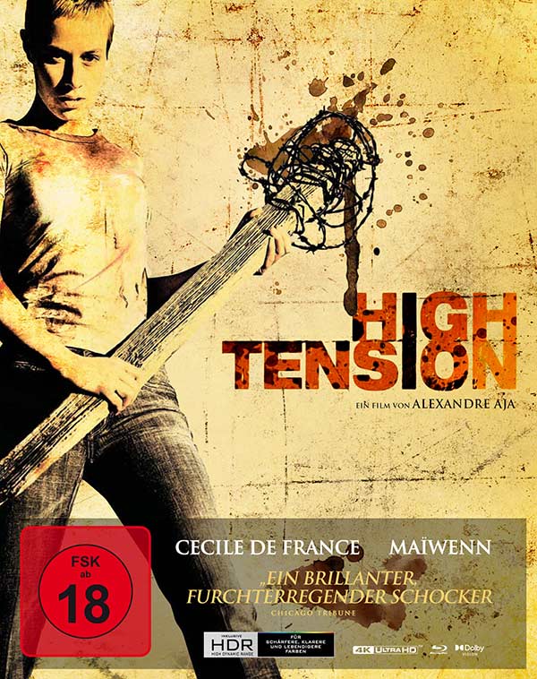 High Tension (Mediabook C, 4K-UHD+2 Blu-rays Region B) (Import/Plaion)