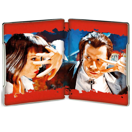 Pulp Fiction Limited Edition Steelbook (UK) 4K Ultra HD + Blu-Ray (Region Free)