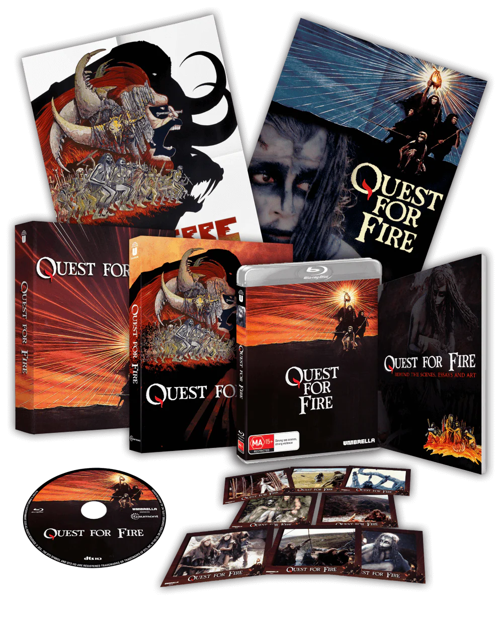 Quest For Fire (1981) Blu-ray Collector's Edition PRE-ORDER 12.3.2025 ESTIMATED RELEASE