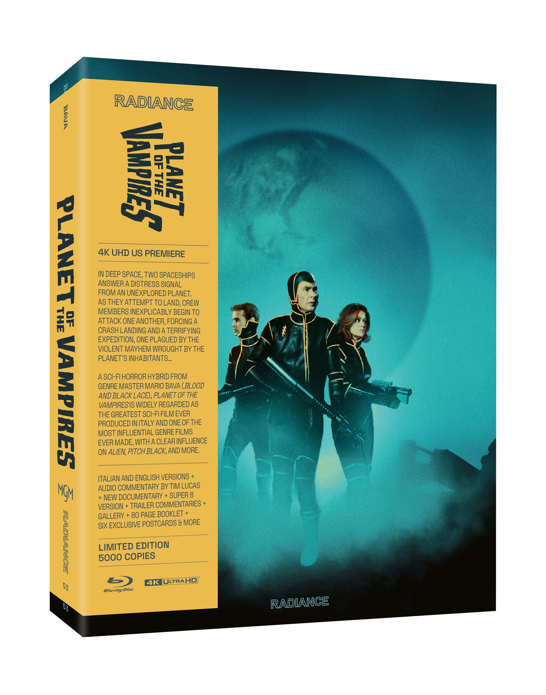 その他 VWP BluRay PRE-ORDER: Planet Of The Vampires Limited Edition 4K Ultra HD +