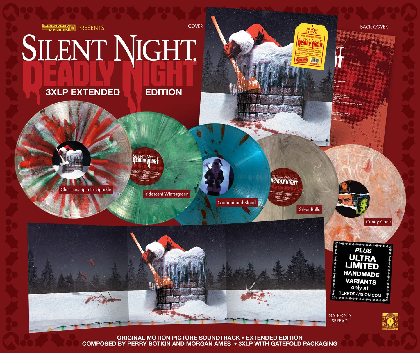 Silent Night, Deadly Night (1984) OST 3XLP