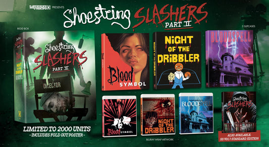 PRE-ORDER: Shoestring Slashers Part II (PRE-ORDER) 3-Disc Box Set (1988/1990/1992)