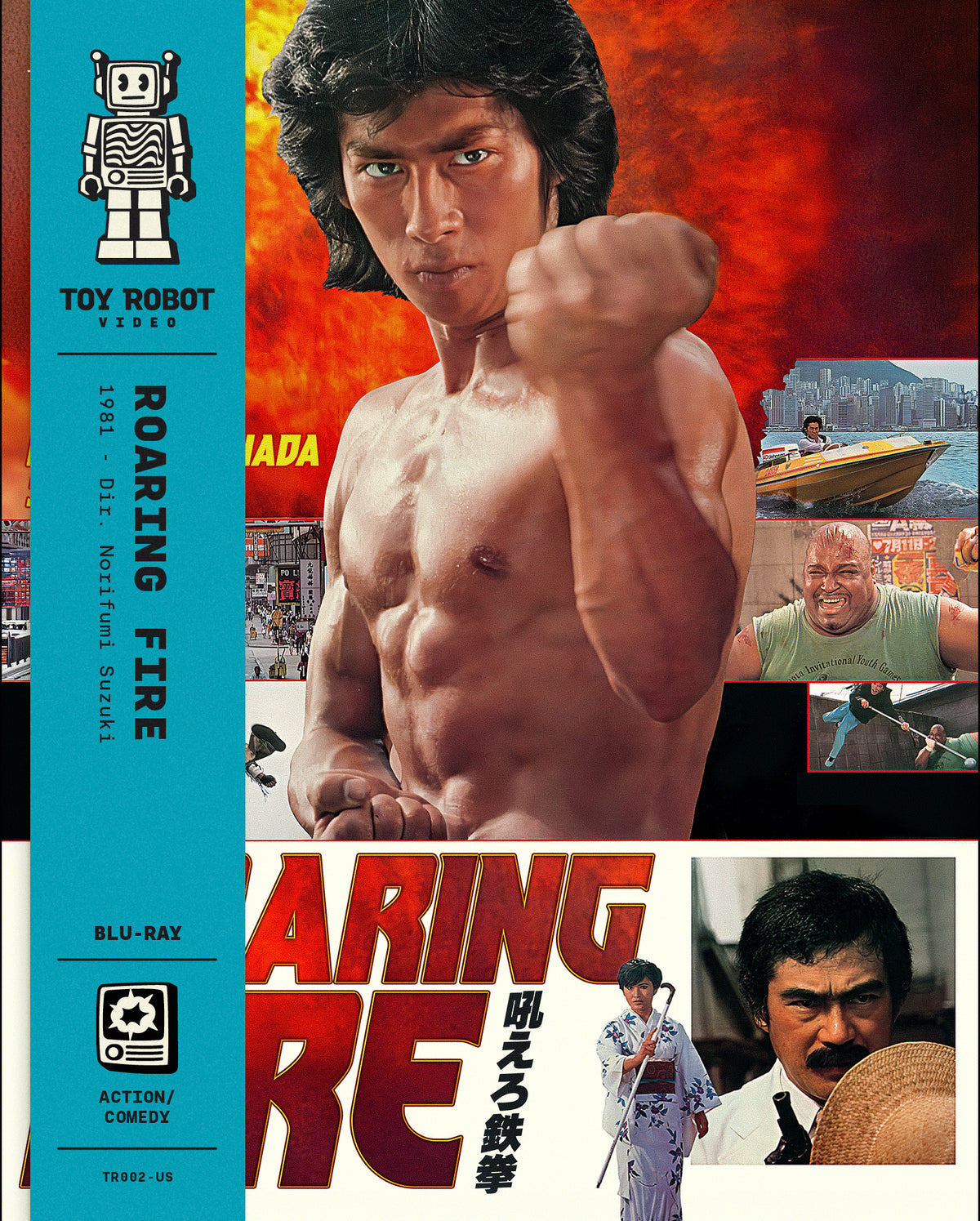 Roaring Fire Blu-Ray (Toy Robot Video)