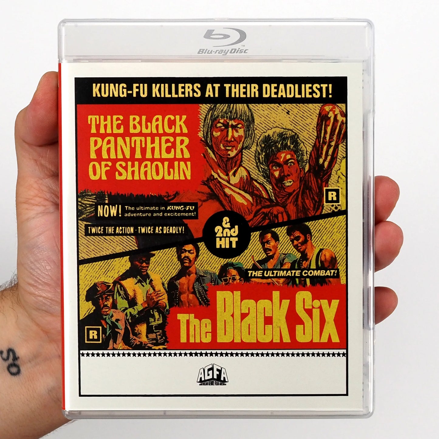 The Black Panther of Shaolin + The Black Six with Limited Edition Slipcover