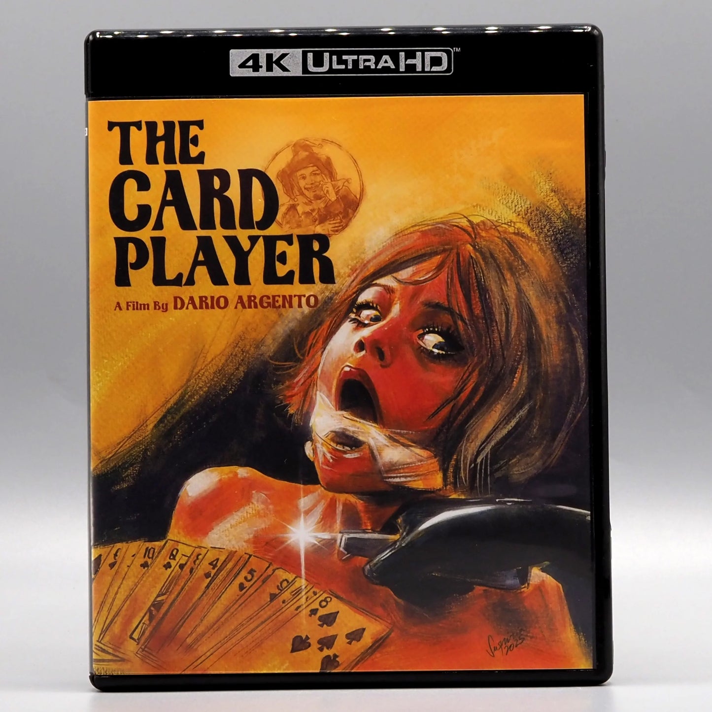 The Card Player 4K UHD + Blu-Ray - Limited Edition Slipcover