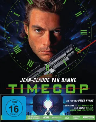 Timecop Limited Edition Mediabook Cover A 4K UHD+Blu-ray/Region B (Import/Plaion Pictures)
