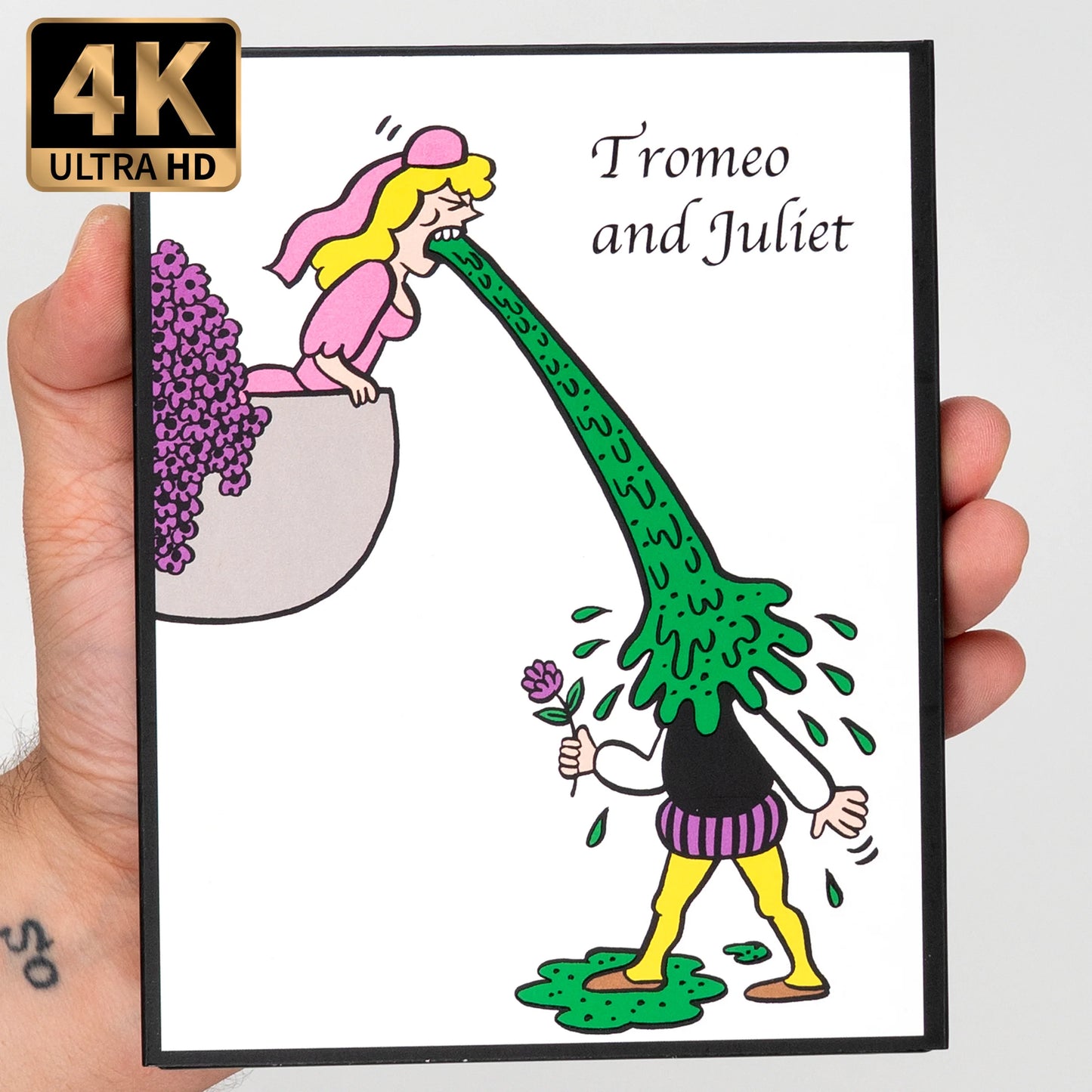 PRE-ORDER: Tromeo & Juliet 4K UHD + Blu-Ray with Limited Edition Slipcase