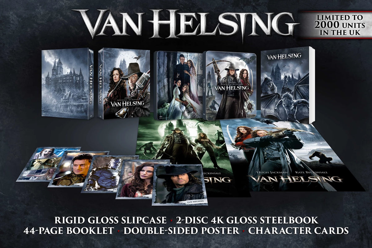 PRE-ORDER: Van Helsing Limited Collectors Edition Steelbook 4K Ultra HD + Blu-Ray (Region B)