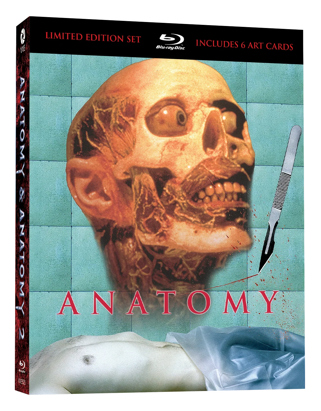 PRE-ORDER: ANATOMY + ANATOMY 2 (2001 / 2003) - BLU-RAY LIMITED EDITION 3D LENTICULAR HARDCASE + ART CARDS