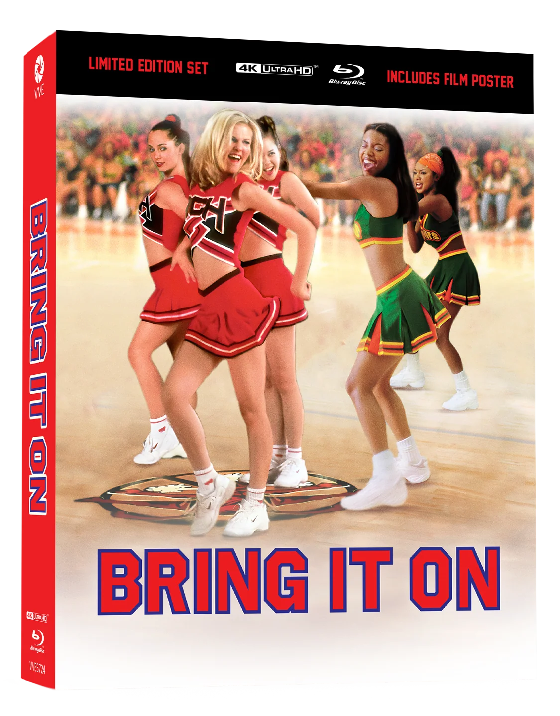 PRE-ORDER: BRING IT ON (2000) - 4K UHD + BLU-RAY LIMITED EDITION 3D LENTICULAR HARDCASE + HARDCOVER BOOKLET + POSTER