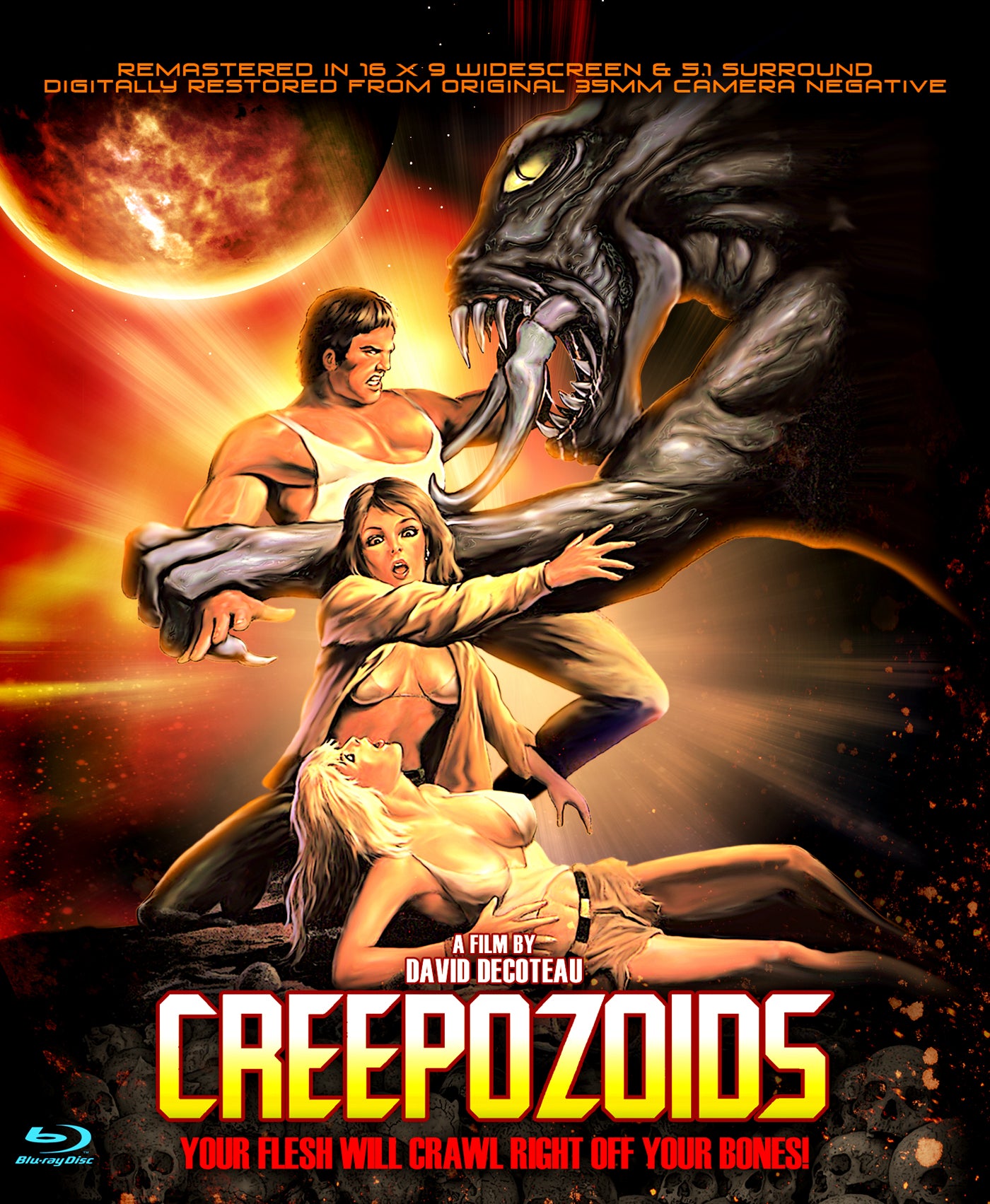 Creepozoids Blu-Ray