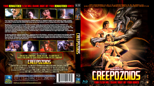 Creepozoids Blu-Ray