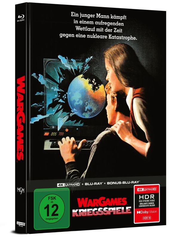 WarGames - Limited Mediabook (4K Ultra HD + Blu-Ray) (Import/Capelight Pictures)