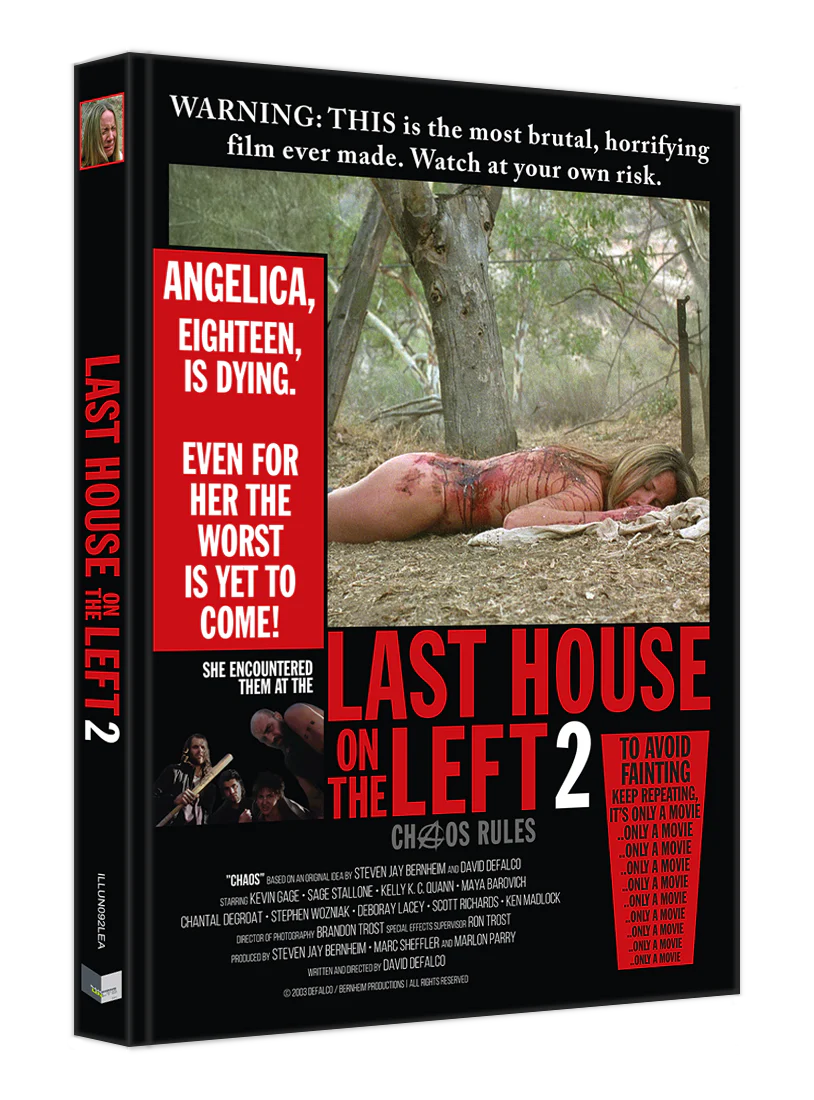 Last House on the Left 2 - Chaos Rules - Mediabook (Blu-Ray + DVD) (Region B) (Import/Illusions UnLtd)