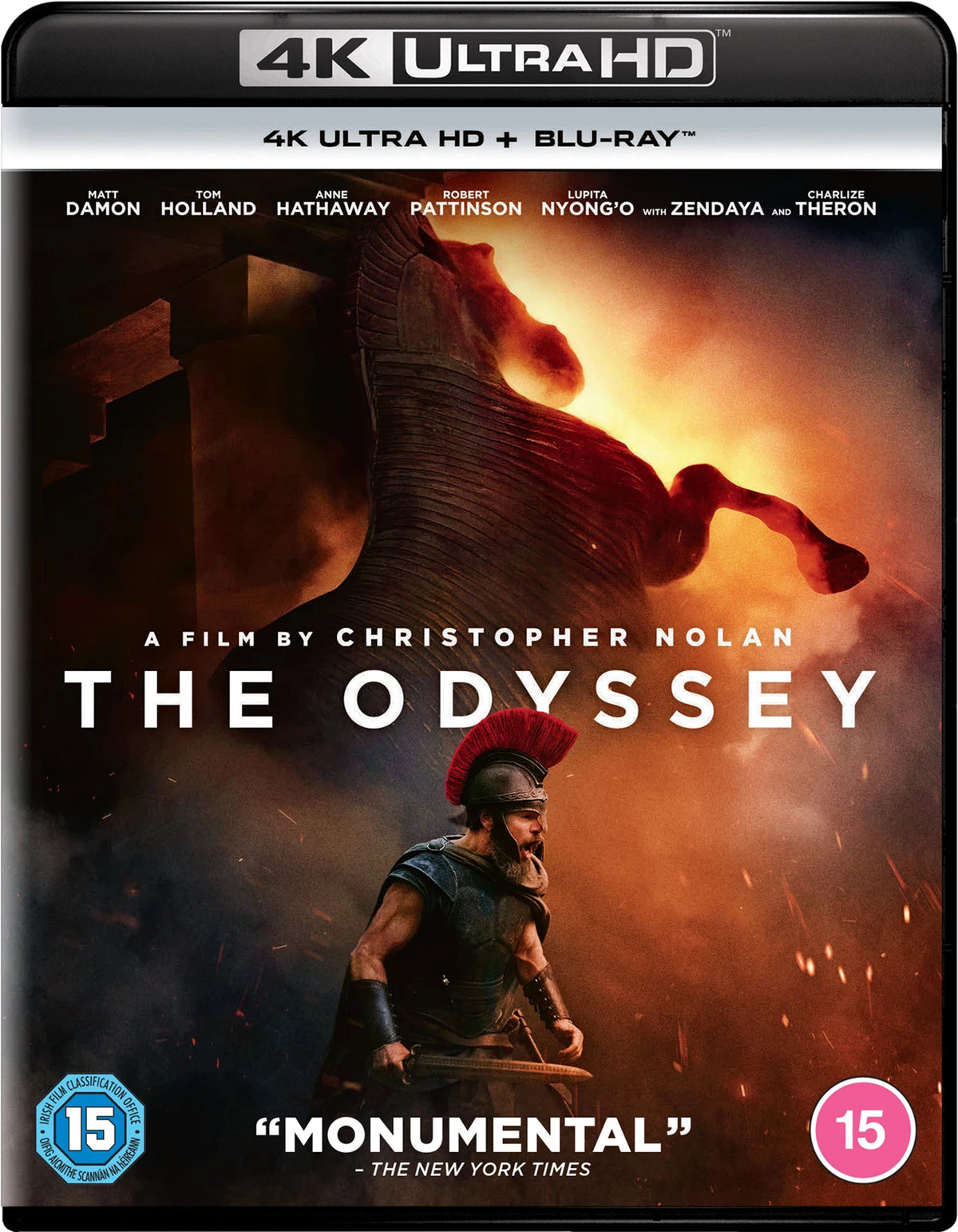 PRE-ORDER: The Odyssey (2026) 4K Ultra HD + Blu-Ray/Region B