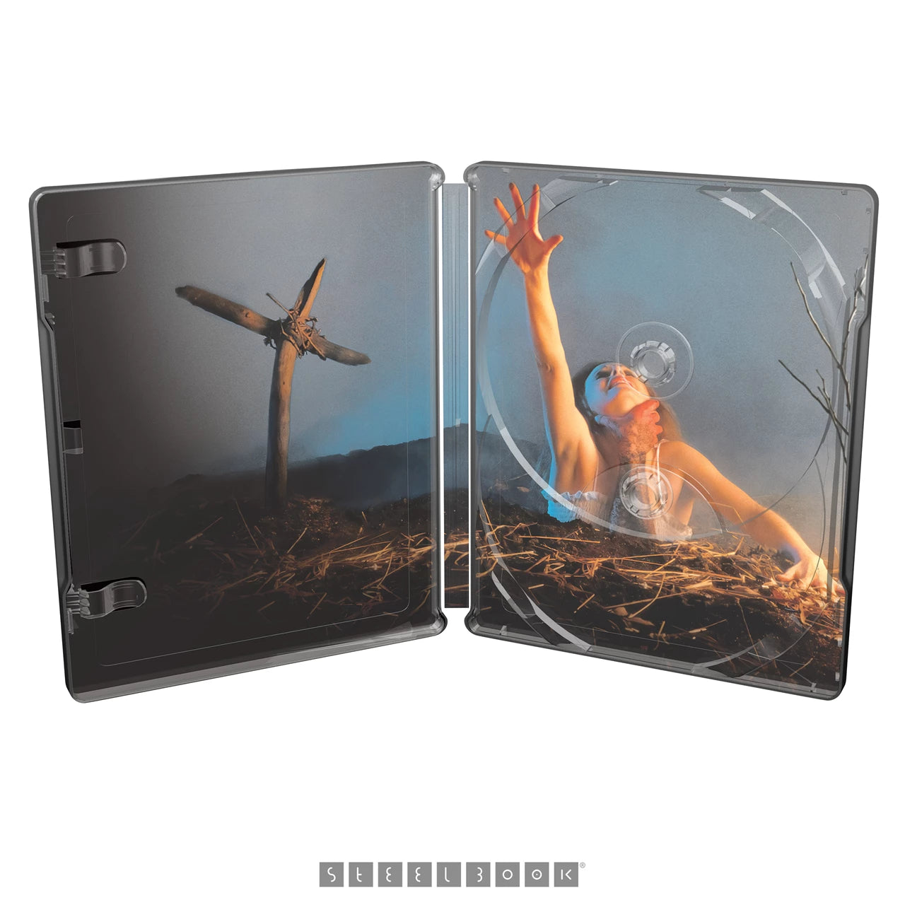 The Evil Dead (1981) Limited Edition Steelbook (UK) 4K Ultra HD + Blu-Ray (Region B)
