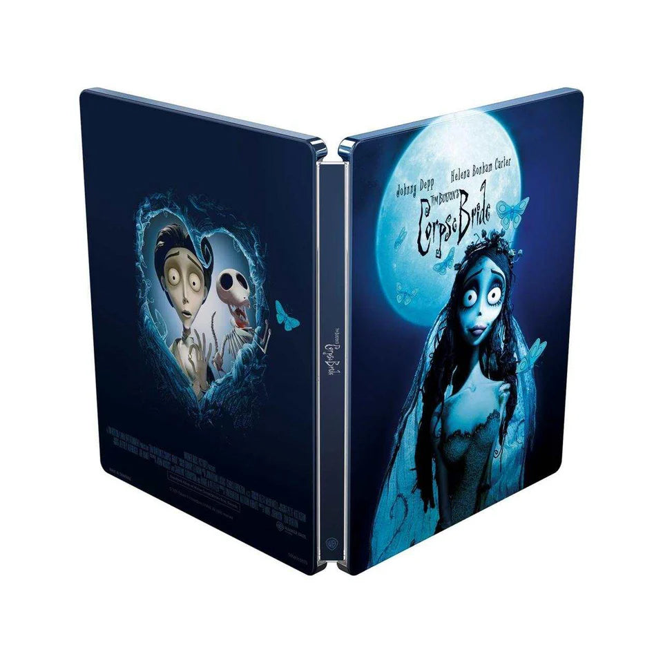 Corpse Bride Limited Collectors Edition Steelbook 4K Ultra HD + Blu-Ray (Region Free) (UK) Pre-Order
