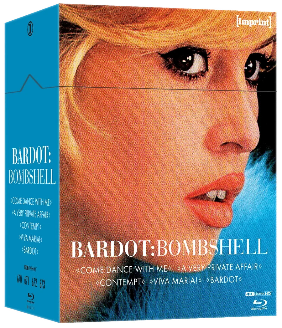 PRE-ORDER: Bardot: Bombshell (1959–2025) – 4K UHD & Blu-ray/Region Free Limited Edition Hardbox (Imprint)
