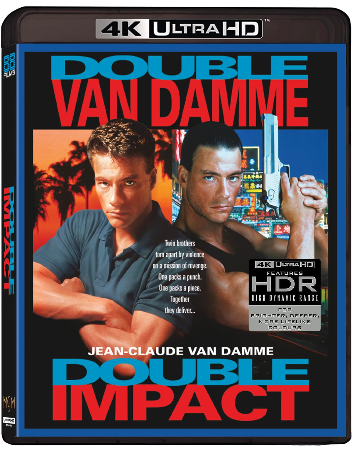 Double Impact 4K Ultra HD + Blu-Ray (Region B) (STANDARD)