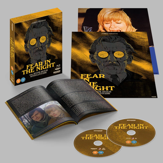 PRE-ORDER: Fear In The Night Limited Collectors Edition 4K Ultra HD + Blu-Ray (Region B)