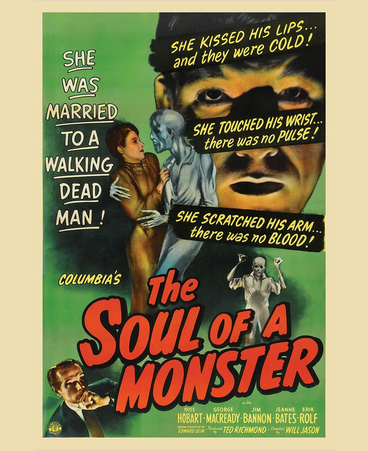 Columbia Horror Limited Edition Blu-Ray (Region B)