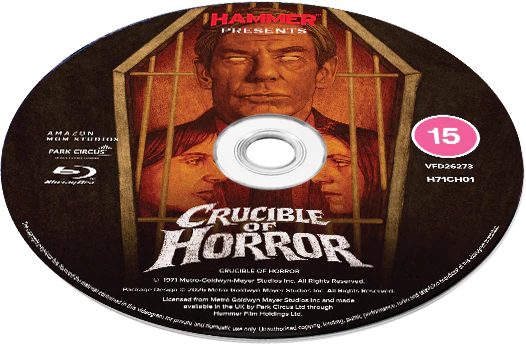 Crucible Of Horror Blu-Ray (Region B)