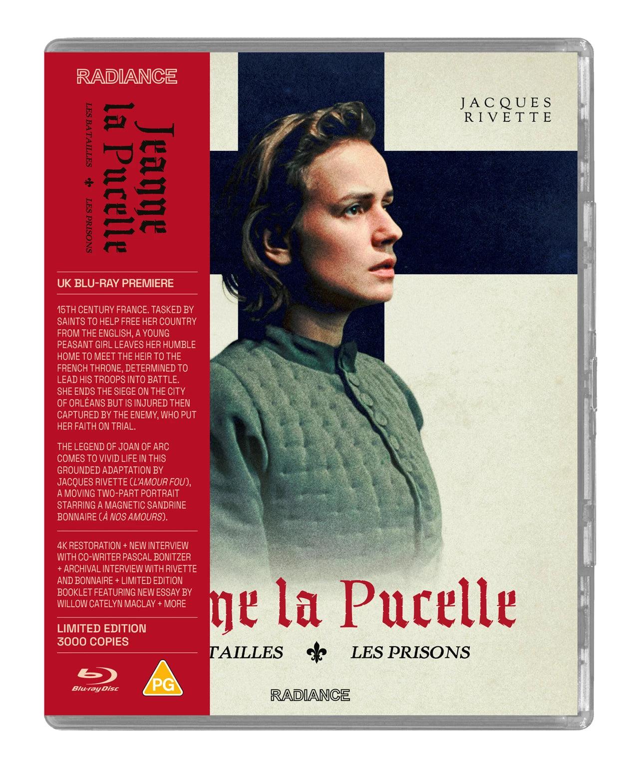 Jeanne La Pucelle Limited Edition Blu-Ray (Region B) (Radiance Films)