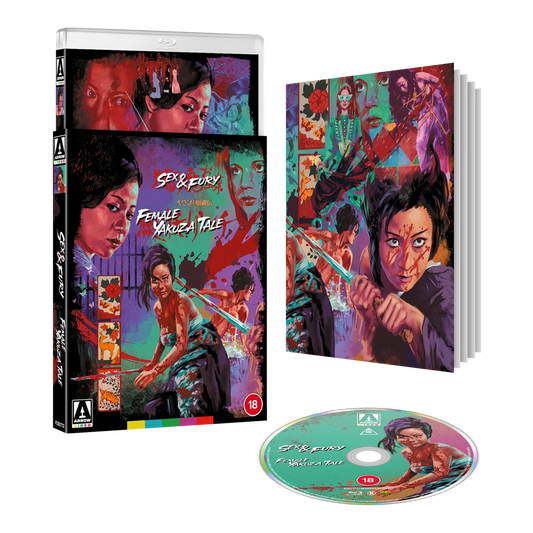 PRE-ORDER: Sex And Fury / Female Yakuza Tale Limited Edition Blu-Ray (Region B)