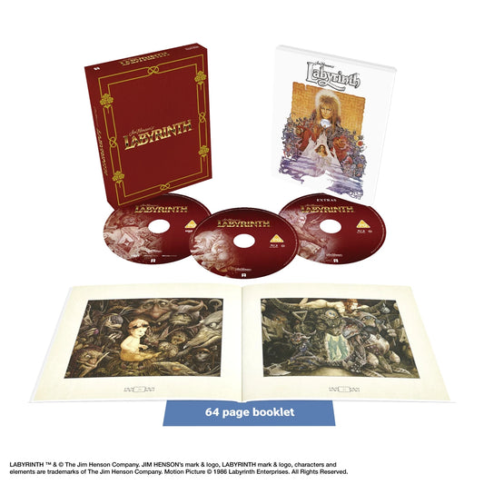PRE-ORDER: Labyrinth Limited Collectors Edition 4K Ultra HD + Blu-Ray (Region B)