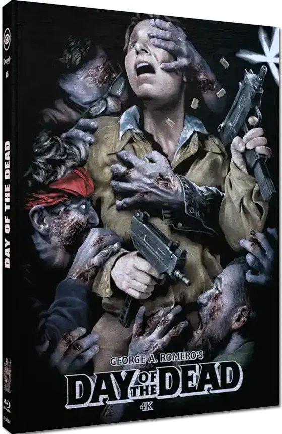Day of the Dead (1985) Cover A Limited Edition 333 Padded Mediabook 4K UHD + Blu-ray Region B (Import/Cinestrange)
