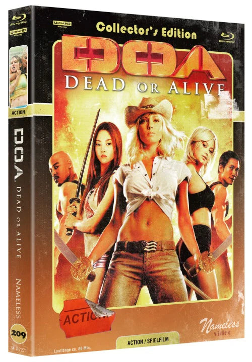 DOA: Dead or Alive Cover C (4K UHD + Blu-Ray/Region B) (Import/Nameless Media)