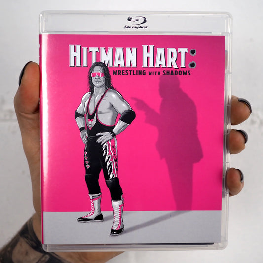 Hitman Hart: Wrestling with Shadows Limited Edition Variant Slipcover Blu-Ray