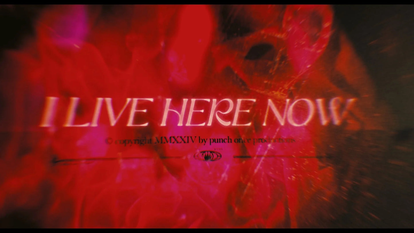 I Live Here Now with Limited Edition Slipcase Blu-Ray