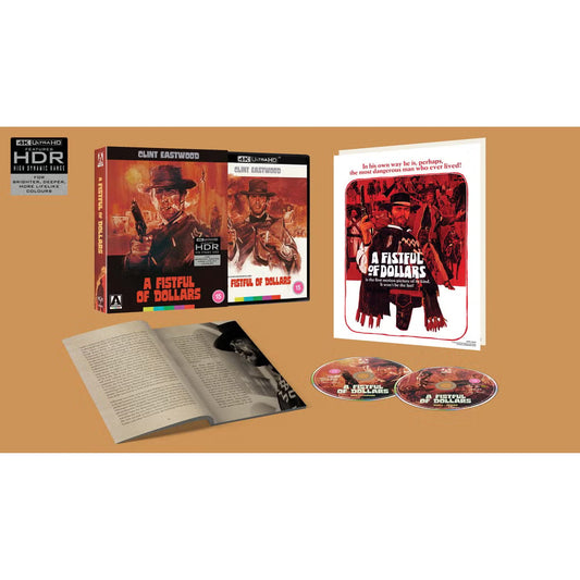 A Fistful Of Dollars Limited Edition 4K Ultra HD + Blu-Ray (Region B)