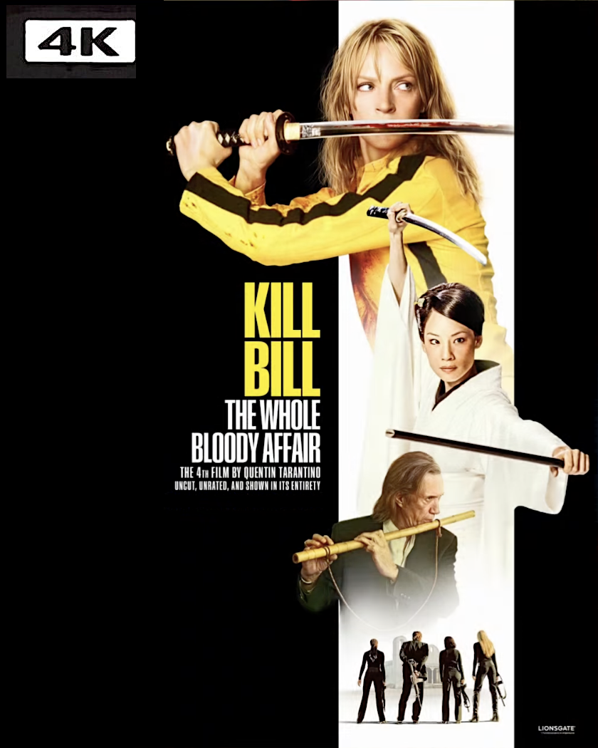 Kill Bill: The Whole Bloody Affair 4K UHD + Blu-Ray