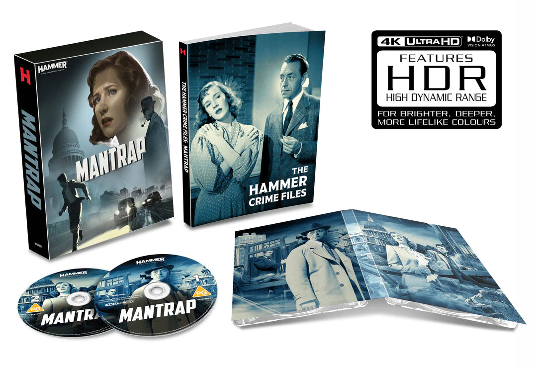 PRE-ORDER: Mantrap Limited Collectors Edition 4K Ultra HD + Blu-Ray (Region Free)