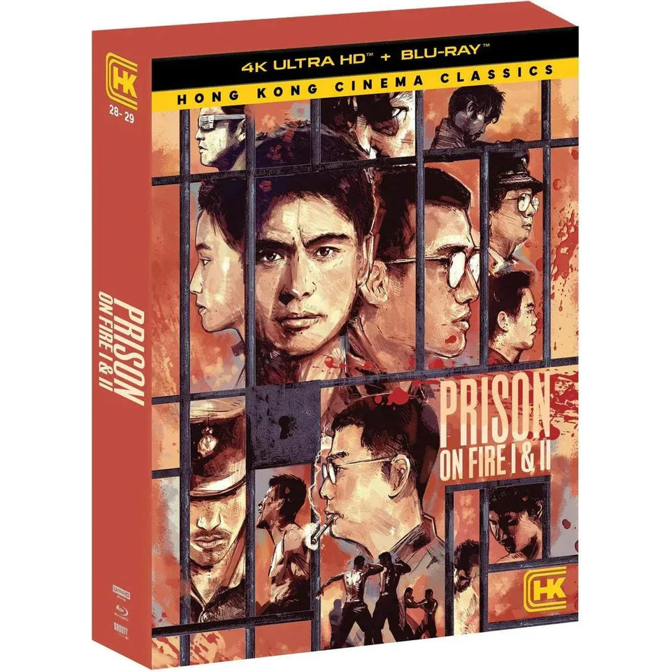 PRE-ORDER: Prison on Fire 1 And 2 4K UHD + Blu-Ray