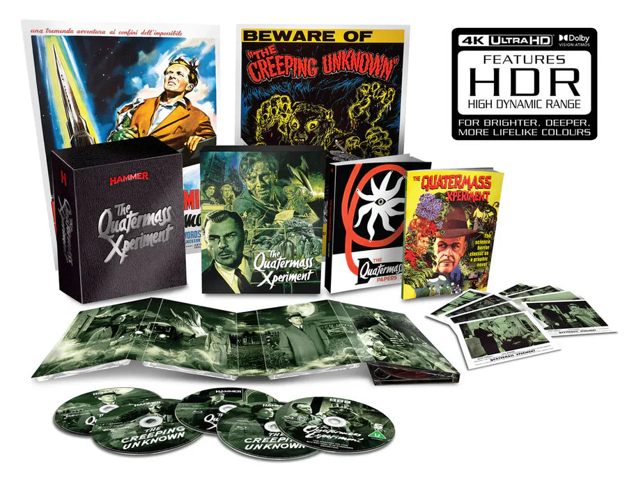The Quatermass Xperiment Limited Collectors Edition 4K Ultra HD + Blu-Ray (Region B)