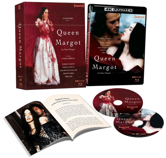PRE-ORDER: Queen Margot (La Reine Margot) (1994) - 4K UHD & Blu-ray Limited Edition Hardbox + Hardcover Booklet